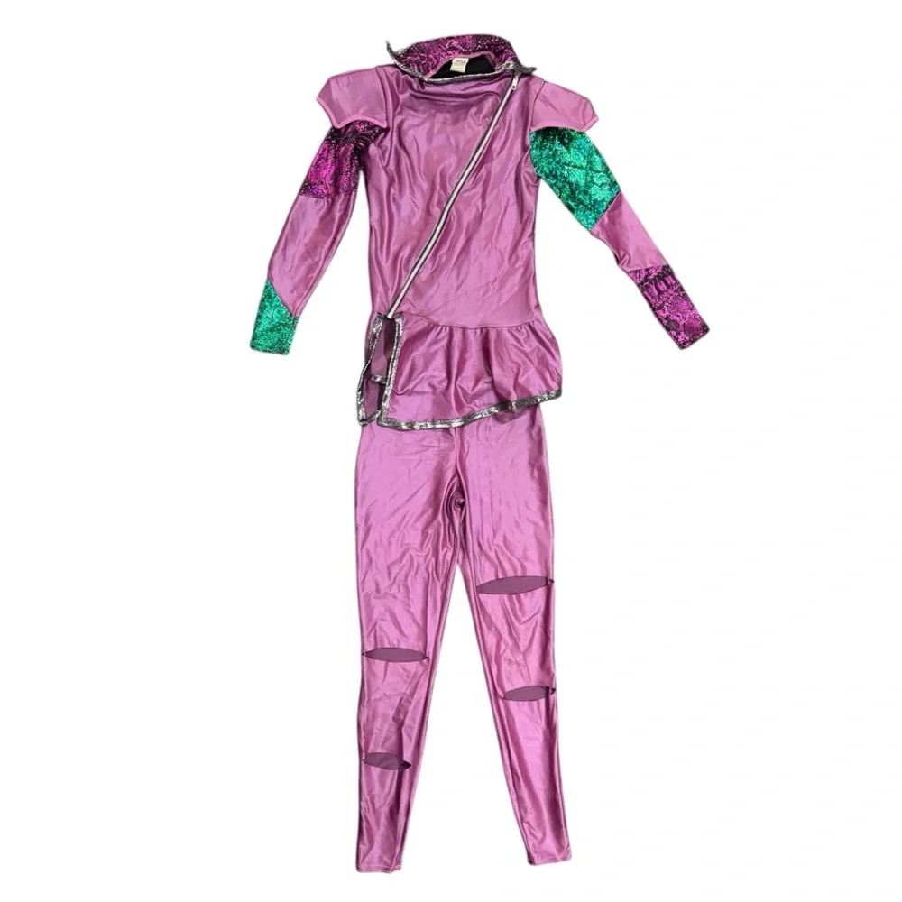 A Wish Come True Mal Descendants Costume Purple Green IMC Dance